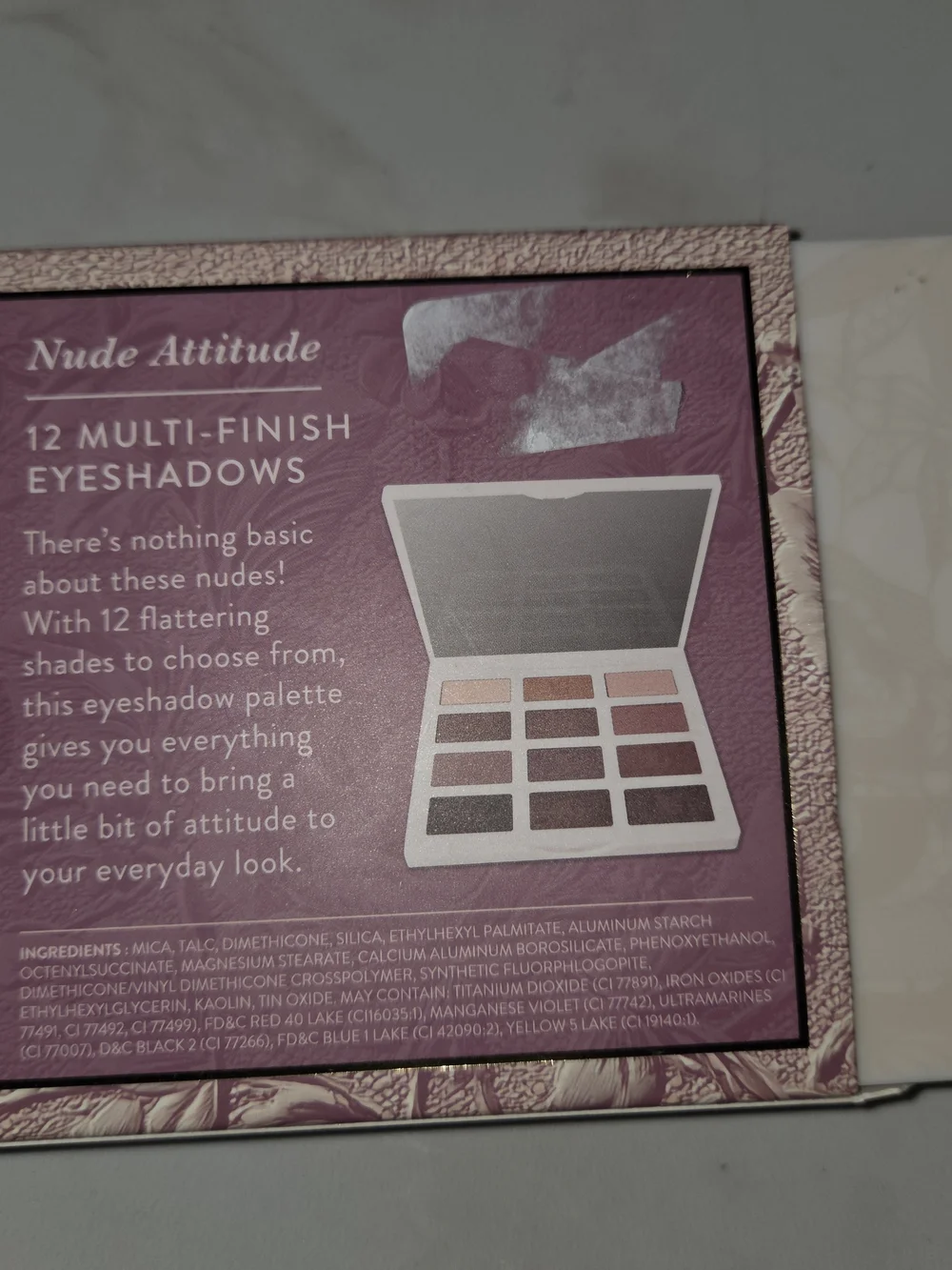 Laura Geller Nude Attitude Barely Burnished Eyeshadow Palette